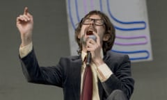 Jarvis Cocker performing with Pulp in 2011.