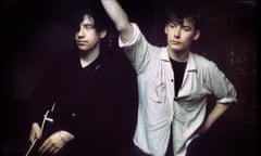 Jesus and Mary Chain’s Jim Reid and William Reid in 1987