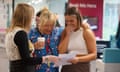 Pupils from the NPTC Group of Colleges in Neath, South Wales, collecting their A-level results on 15 August 2024