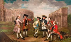 British Gentlemen in Rome by Katharine Read, circa 1750.