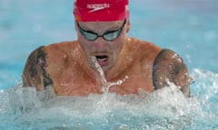 Adam Peaty of England at the Commonwealth Games in 2022