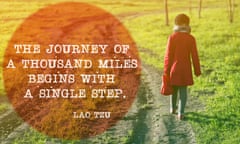 The,Journey,Of,A,Thousand,Miles,Begins,With,A,Single<br>The journey of a thousand miles begins with a single step quote and girl going far away by dirty country road; Shutterstock ID 375538585; purchase_order: -; job: -; client: -; other: -