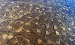 Jonah Field gasfields in Wyoming, US.