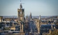 The Edinburgh skyline