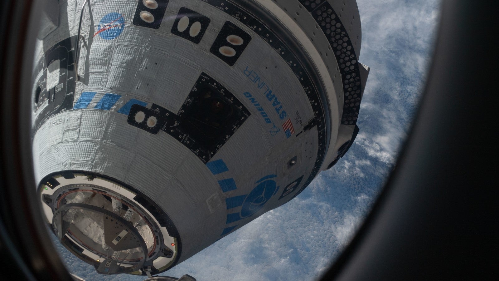 Image for Die NASA befürchtet, dass der Boeing Starliner ins Schleudern geraten und die Internationale Raumstation treffen könnte.