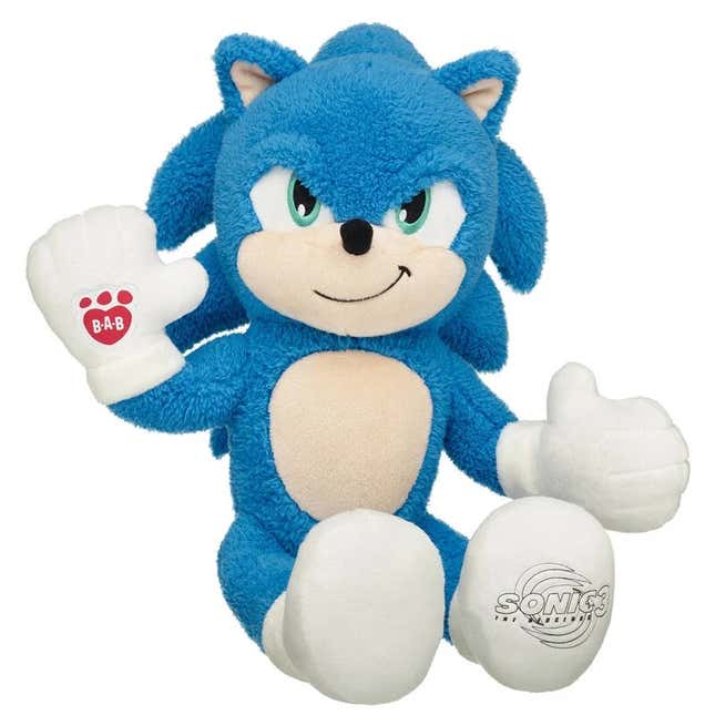 The Sonic Build-A-Bear.