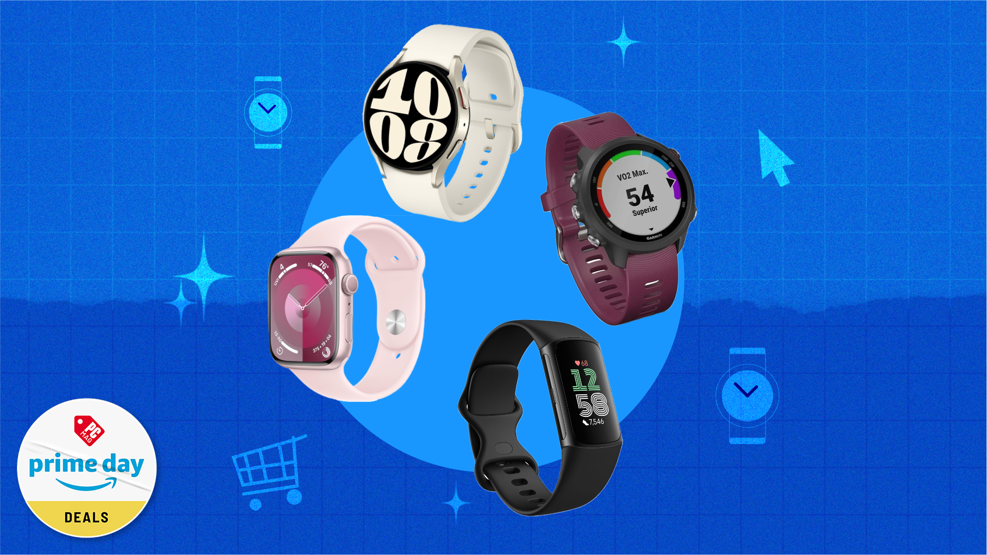 Smartwatches offered on Amazon