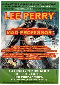 Lee Scratch Perry - 1999, Nov 20 - Kulturfabriken, Stockholm, Sweden