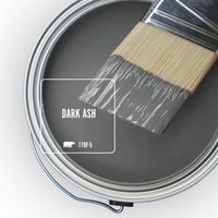 BEHR PREMIUM PLUS 1 qt. #770F-5 Dark Ash Semi-Gloss Enamel Exterior Paint and Primer in One-534004 - The Home Depot