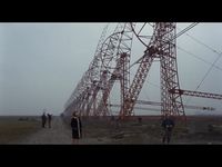 Michelangelo Antonioni ; Red Desert , 1964- Medicina Radio Telescope