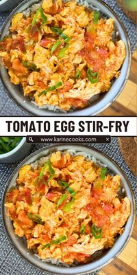 Indulge in the irresistible flavors of tender eggs, juicy tomatoes, and savory seasonings melded together in this quick and satisfying Tomato Egg Stir Fry, perfect for a deliciously easy meal any day of the week!