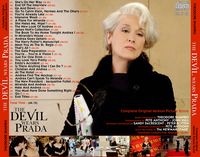 The Devil Wears Prada—Complete Original Motion Picture Score composed by Theodore Shapiro #thedevilwearsprada #motionpicturescore #theodoreshapiro #2006 #frontcover #backcover #artwork