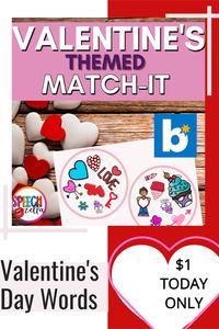 Valentine's day words is an activity made for this Valentine's day Your students will have so much fun using these Boom Cards to practice and learn Valentine's Day words! For a limited time, get this resource for $1.