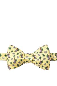 PRICES MAY VARY. Color: Yellow Dimensions: 2.5W x 4.5L inches *16 Momme (16mm) silk* Our ties have some of the highest density of silk Momme weight on the market. If you are looking at silk fineries and you are unable to find a listed Momme weight, you should look elsewhere. Type: Butterfly Bow Tie SATISFACTION GUARANTEED - Your satisfaction is 100% guaranteed. In addition to Amazon's return policy, we offer lifetime support on all of our products. It's derby day! Get your big hat, fancy clothes, and mint julep in hand and you're ready to attend the Kentucky Derby! Whether you love to sip this iconic drink at the horse race event or have some glasses with friends at home, sport your love for the classic mint and bourbon drink with the Mint Julep Afternoon Bow Tie. Imported.