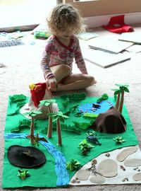 Dinosaur Play Mat - Fun at Home with Kids