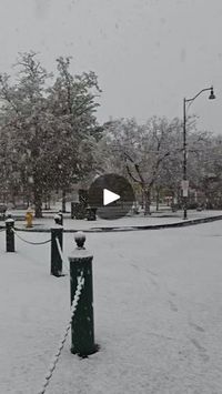 538K views · 15K reactions | First snow in Santa Fe!  Happy Monday!  🌨❄️

#santafeantiques #snowscene #snowing #santafe | By Santa Fe Antiques | Facebook