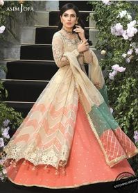 Mahsa By Asim Jofa Festive Chiffon Collection 2021 | Asim Jofa Eid 2021 | Sanaulla Store