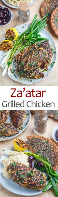 Za'atar Grilled Chicken