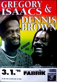 Dennis Brown - 1995, Jan 3 - Fabrik, Hamburg, Germany