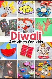 20+ Diwali Activities for kids - Crafts, Printables, Books and more