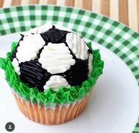 Soccer Ball Cupcake⚽️