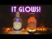 🪄GLOWING Magic Potion Bottle 🎃Halloween DIY Craft - YouTube