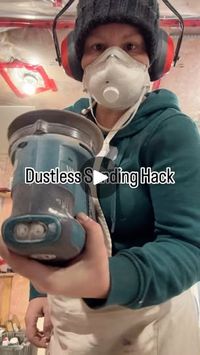 11K reactions · 616 shares | ✨ Say goodbye to the mess! ✨ Learn how to attach your sander to a shop vac for a dustless sanding solution. Perfect for keeping your workspace clean while achieving those smooth finishes. 🛠️ #DIYTips #DustlessSanding #WoodworkingHacks #refinishingmadeeasy | Kaitlyn Lato - DIY Furniture Flips