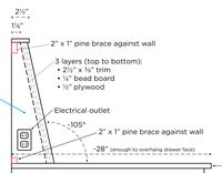 How to build banquette bench seating - Mickey Kay