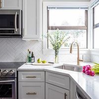 corner kitchen windows - Google Search