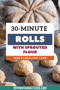 Try our easy 30-minute dinner rolls made with sprouted wheat flour! These rolls are not only simple to make but are packed with the goodness of sprouted grains. Ideal for busy weeknights or when you need a healthy bread option fast.