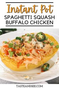 Transform your dinner routine with this Instant Pot Spaghetti Squash with Buffalo Chicken recipe. Combining the convenience of the Instant Pot with the bold flavors of buffalo chicken, this dish offers a low-carb, high-protein meal that is both tasty and healthy. Follow the step-by-step instructions to create this quick and flavorful dinner.