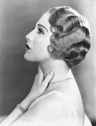 Bebe Daniels with the most gorgeous finger waves in her hair and typical silent siren makeup. Silent film actresses would often try and flatten their brows and elongate them so their faces seemed more melodramatic as all the acting in silent films relied entirely on expressions due to the obvious lack of speech.