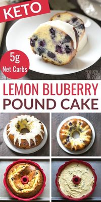 Have company coming or need something for a special brunch? This low carb blueberry cake recipe is sure to please all!