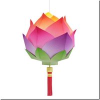 Lotus Flower Paper Lantern. Click on the Canon Creative Park link to go straight to the pattern.