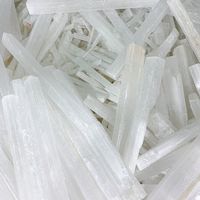 Size & Fit: 10g-20g, 3.5''in Materials: Natural Selenite Features: -promotes peace and calm.-provides clarity.-clears blocked energy.-elevates the spirit.-helps you access your intuition.-effective space cleanser.-vibrates at a very high frequency.-promotes connection and camaraderie. Notes: Due to the nature of the stones/crystal, every item is unique, so you can only order 1 of each item. However, we often have similar or matching items, but each stone is subject to slight variations. So if yo