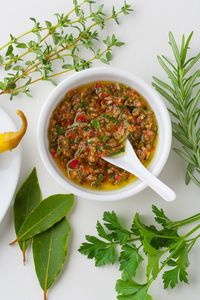 Sauce à tout cuisiner chimichurri - Marie Claire