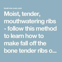 Moist, tender, mouthwatering ribs - follow this method to learn how to make fall off the bone tender ribs on the grill. Perfect every time!