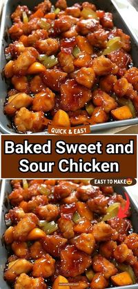 Baked Sweet and Sour Chicken