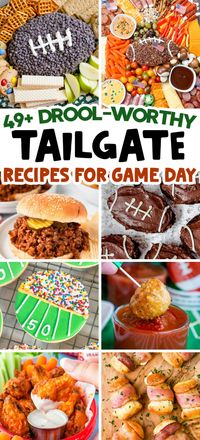 These are the best easy tailgate food ideas! Game Day party food ideas, Game Day recipes, Fun football party foods like easy appetizers. Football appetizers easy finger foods, tailgate dinner ideas tailgate food grill, make ahead game day food, football sunday food, make ahead tailgate food ideas, football game snacks, tailgating party food, football game food, tailgate food crockpot.