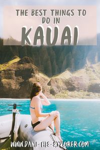 Heading to Kauai, Hawaii soon? Make sure you click this link to see all the best things to do in Kauai Hawaii! Hikes, beaches, boat rides and more! #hawaii #travelblogger #kauai #adventuretravel #bucketlist #travel #usa #outdoors #hiking