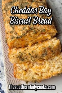 Cheddar bay biscuit bread recipe is easy and tastes just like the biscuits.  Great with Italian food and goes with any meal.  This bread melts in your mouth and makes a wonderful snack anytime. Versatile and delicious.