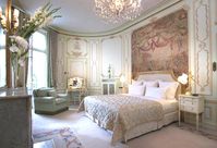 Interior decoration inspired by rococo for Windsor Suite  in Ritz Paris