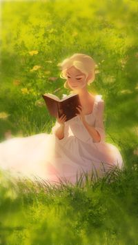 ArtStation - 奇幻書境物語 (Dress up! Time Princess)CG, 晓冬 彭