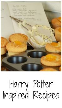 harry potter inspired recipes, butterbeer cupcakes, wobbly chocolate frogs and mrs weasleys english toffee