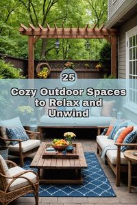 Cozy outdoor spaces await! Discover 25 inspiring garden nooks, from serene seating areas to charming hiding spots, to create your own relaxing backyard oasis. Get ready to unwind and create your own peaceful retreat. Click to explore and start planning your dream garden today!