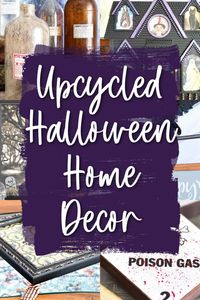 Happy Spooky Season! The best holiday of the year is HERE and it's time to get upcycling for some cute-but-spooky Halloween home decor. And these easy repurposing projects will definitely inspire you to create some chic but EEK decorations for your home!