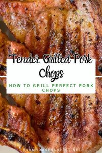 Make juicy tender grilled pork chops perfectly every time in just a few simple steps.