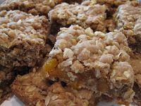 Apricot Oat-Nut Bars