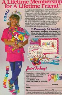 Lisa Frank fanclub!!