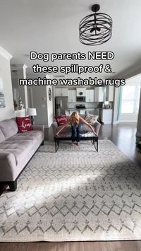 Tumble’s spillproof & machine washable rugs are a dog mom's best friend! They’re stylish and functional (just wait for the spill test in this video - WOW).